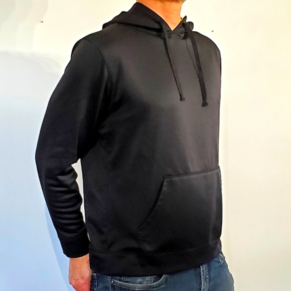 PURE NRG ATHLETICS Black with Neon Green Hoodie *Men's M